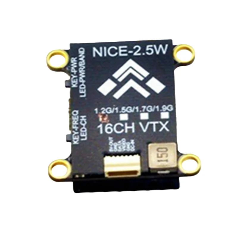 A04F-1.2G 1.3G 1 Вт/1,6 Вт/2 Вт FPV VTX 1000 МВт 1600 МВт 16-канальный FPV видеопередатчик для FPV RC Drone