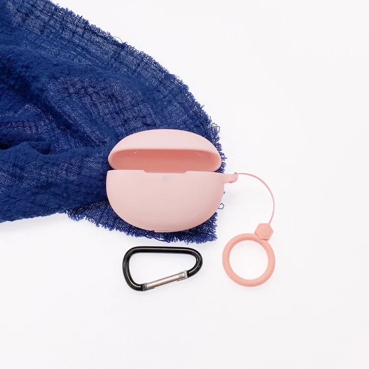 ซิลิโคนสำหรับ OPPO Enco Air / Air 2แหวน Anti-Drop Shockproof หูฟังป้องกันกรณีหูฟังกล่องกรณี Fundas