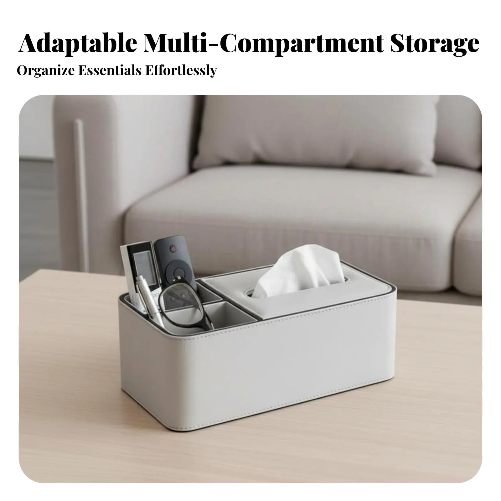 

Многосекционный органайзер для рабочего стола в стиле Light Luxury Design, с разделителями, экономит место, для дома, офиса, учебной комнаты.