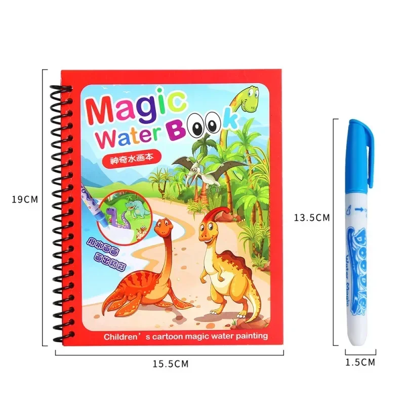 Magic Water Coloring Book 6
