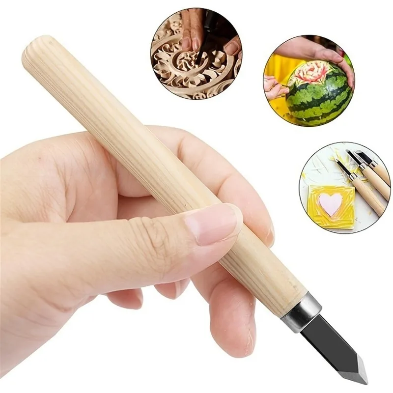 12PCS Woodworking Carving Knife-Basic Details of Professional Woodcarving Chisel Hand Tools Woodcarving Woodcarving Tool Set