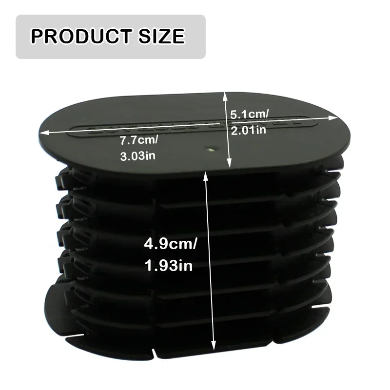 1PC Carp Fishing Tool Leader Storage For Six Complete Leaders For Carp Rig Chod Helicopter Rig Tackle Accessories Equipment