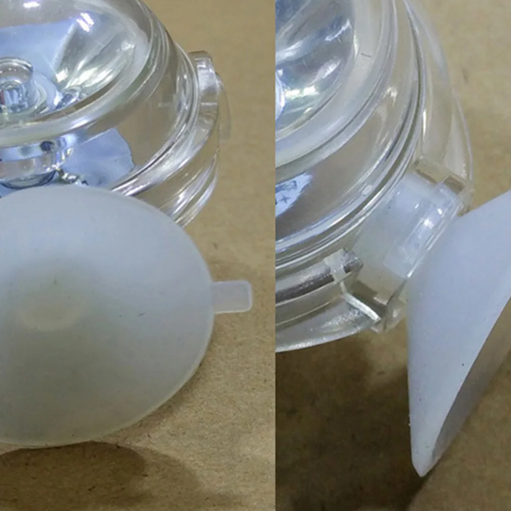 

Aquarium Waterproof LED Spotlight Changing Submersible Light Convex Lens Fish Tank Decorative Plug Adjustable