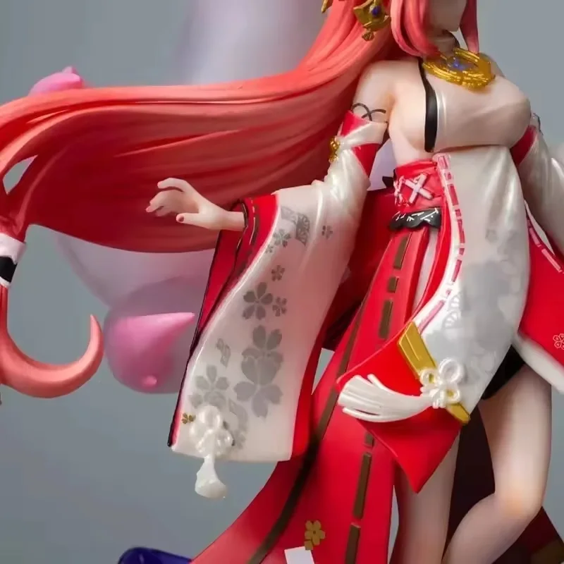 Genshin Impact รูป Yae Miko 26 ซม.เกม Kawaii อะนิเมะ Action Figurine สาวร้อนคอลเลกชันตุ๊กตาของขวัญของเล่นเด็ก