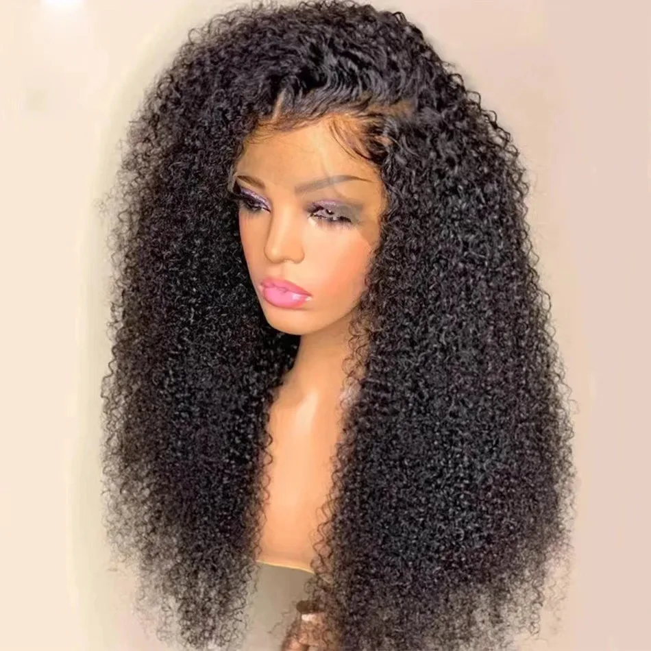 Creative high-end color matching, fitting the head shape, long curly hair design, synthetic hair wig popular