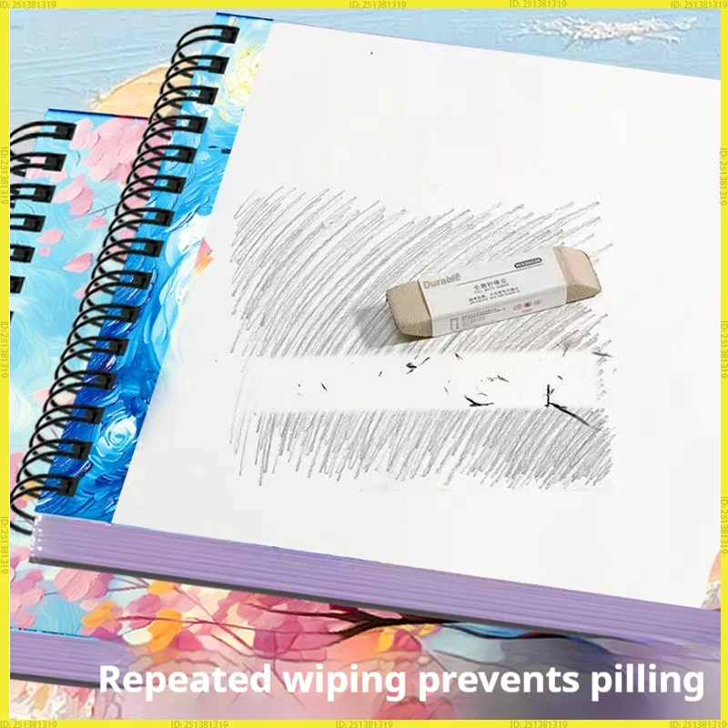 4 livros engrossados a4 sketchbook arte estudante desenho livro 8k/16k papel de arte livro de pintura a óleo para escritório e material escolar