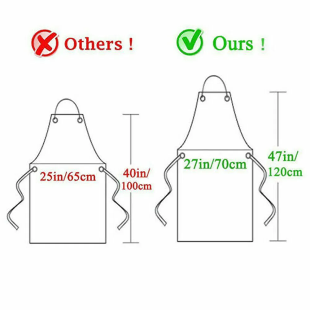 For Kitchen PVC Apron Restaurant Transparent Clean Waterproof Practical Kit High Quality Hot ，Portable Aktisch