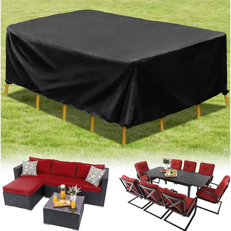 Patio Garden Furniture Waterproof Covers Rain Snow Chair covers for Sofa Table Chair Dust Proof Cover Outdoor Sectional Cover