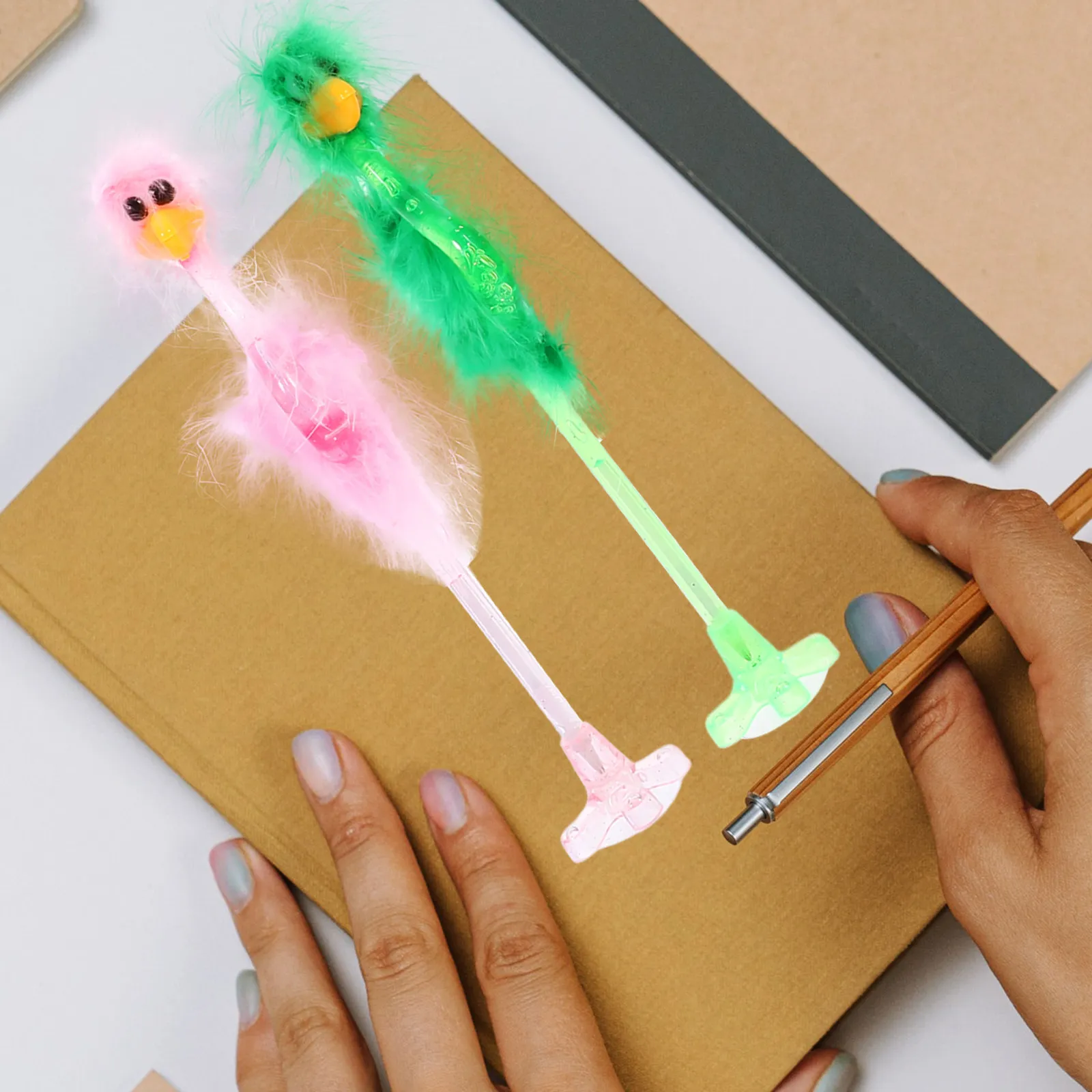 6-canetas-esferograficas-com-design-criativo-de-desenhos-animados-escrita-suave-para-escola-escritorio-e-material-escolar
