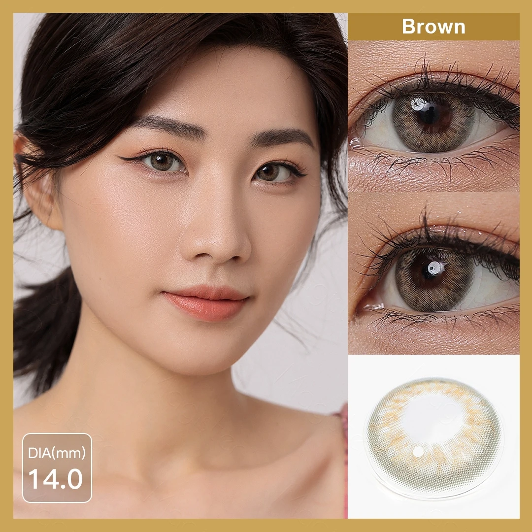 Magister Color Contact Lenses Iris Lenses Beauty Pupils 1 Pair Yearly Contact Lenses For Eyes Makeup Colored Eye Lenses