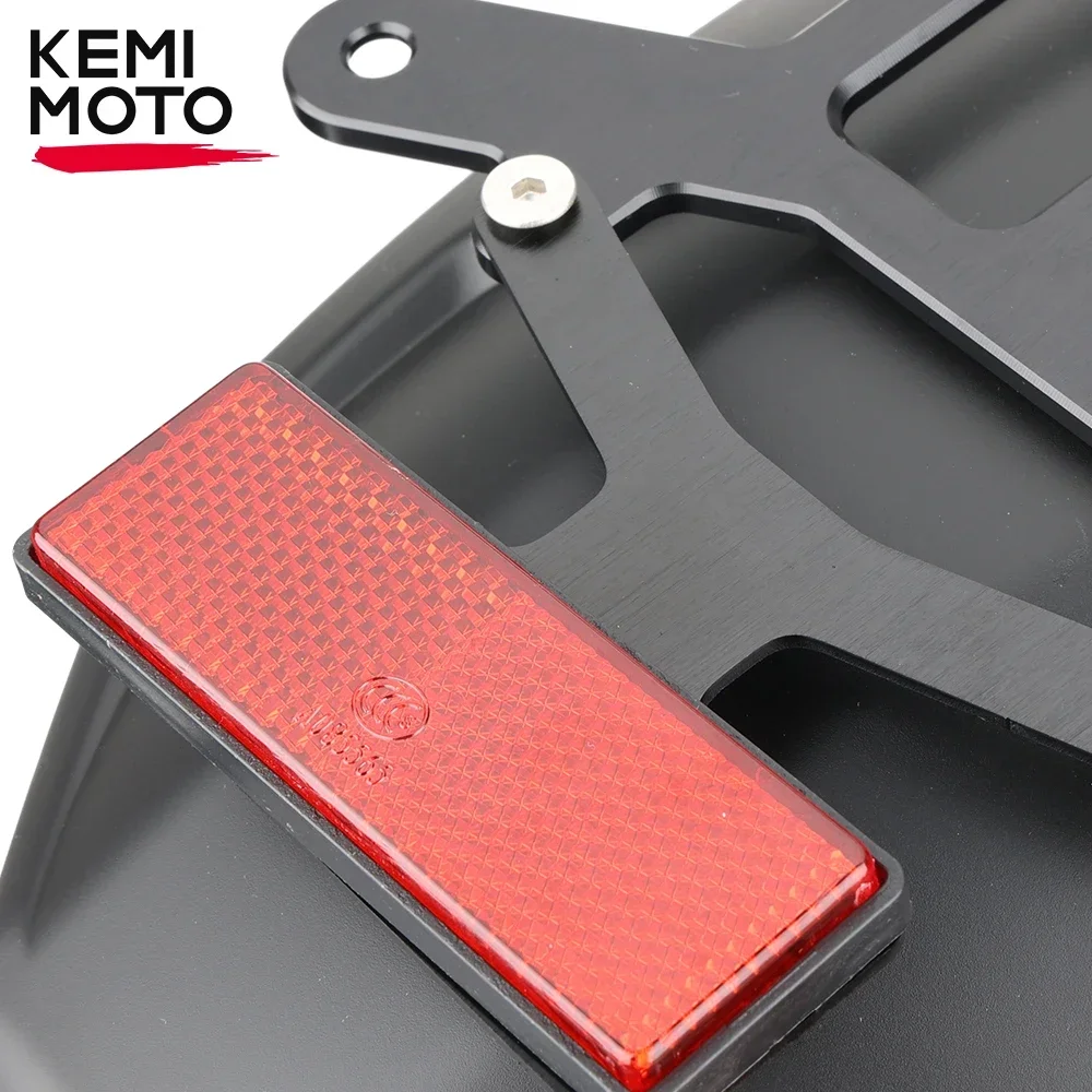 For Kawasaki Z1000 Motorcycle Rear Mudguards z1000 Z 1000 Z-1000 2014 2023 Wheel Splash Guard Fender LED License Plate Frame