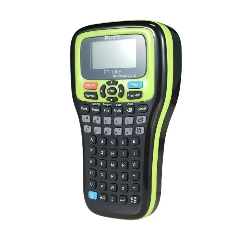 

#i for Communication Power Industry Handheld Color Writer Printer Machine Label Maker Portable PT-100E