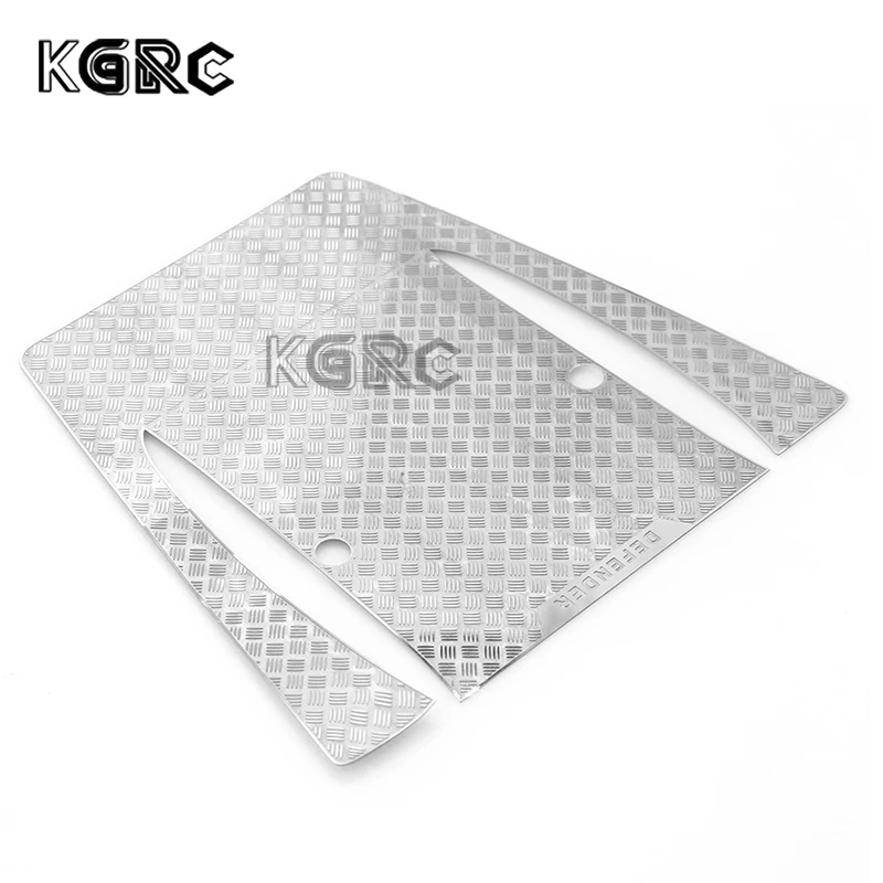 

1 Set High Quality Metal Defender Skid Plate Machine cover for 1/10 RC Crawler Car TRX4 Defender of Land Rover