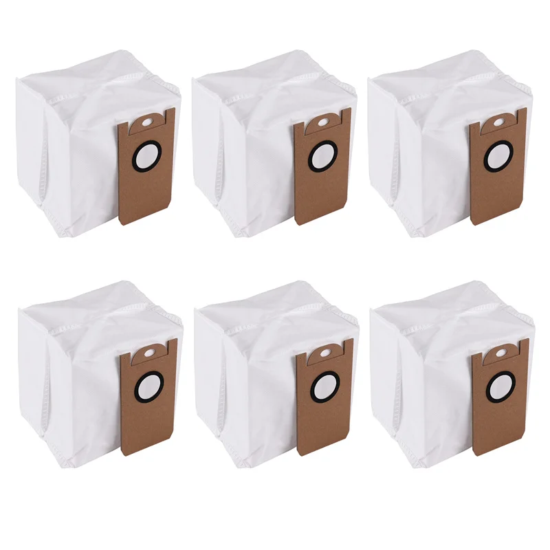 BEST 6 Pack Replacement Dust Bags for Amarey A90+ Self-Emptying Robot Vacuum