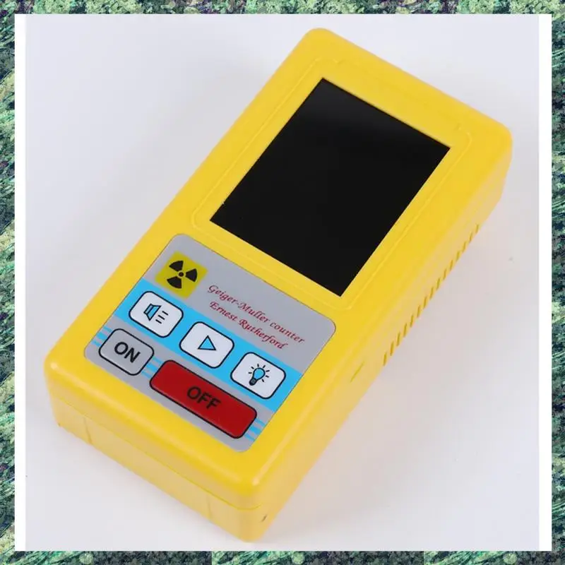 SCLS LCD Radioaktif Tester, Dosimeter Pribadi untuk Deteksi Radiasi Nuklir, Detektor Gamma Beta Sinar-X untuk Alat Marmer