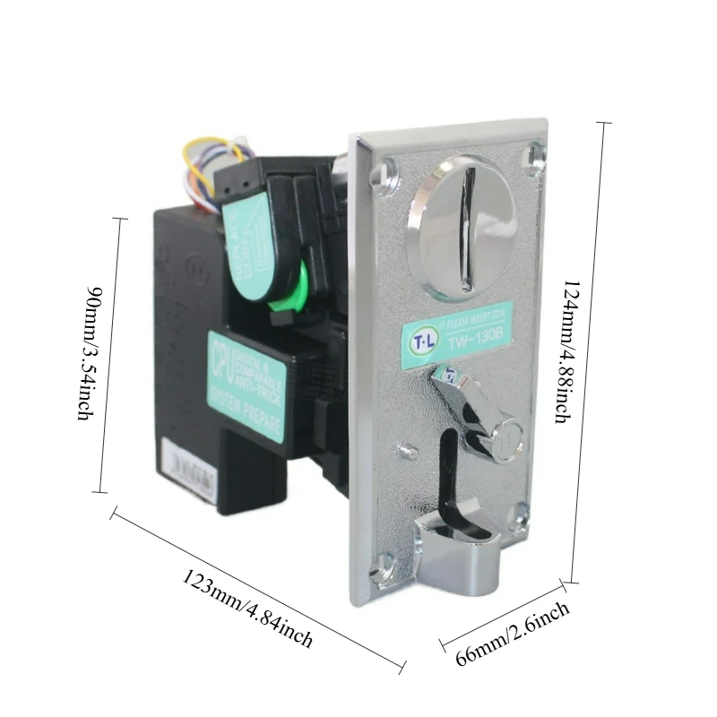 Original Tongli TW130B Coin Acceptor for Taiwan Alloy Panel Game Machine Accessories Coin Operated Games