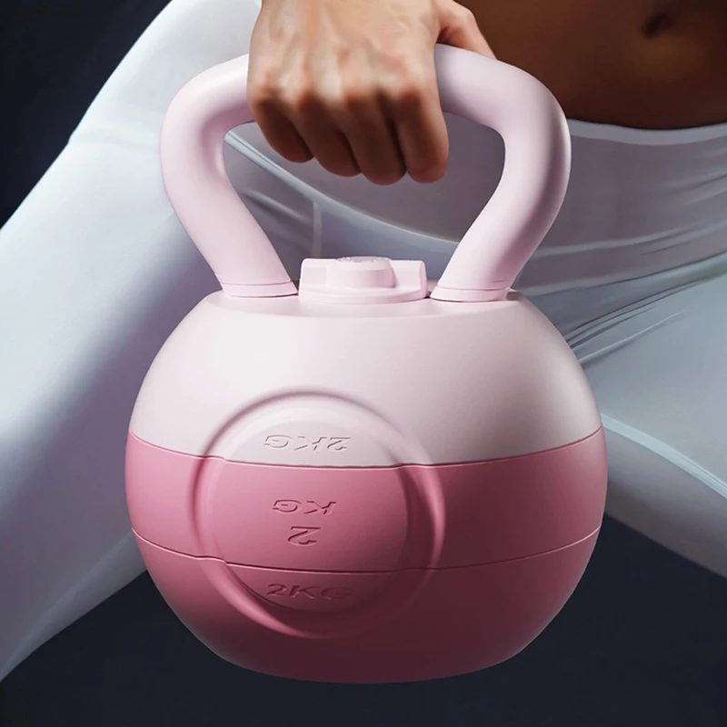 Großhandel Maßgefertigte Hochwertige Kettlebells für Frauen und Männer, Heimfitness-Gerät für Gesäß- und Kniebeugen-Training, 4/6/8/10KG Verstellbare Wassergefüllte Kettlebells
