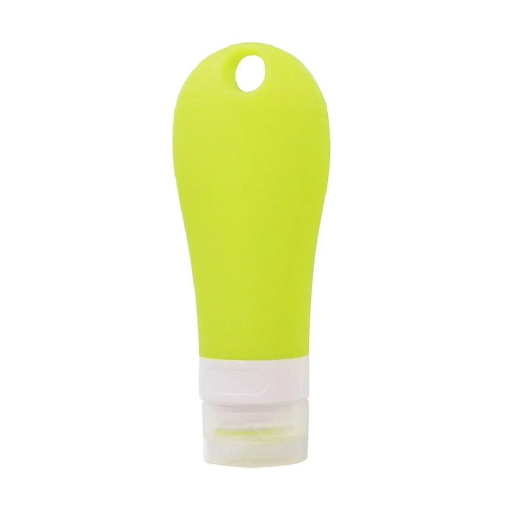 3Pcs 60Ml Portable Silicone Bottles Refillable Travel Containers for Liquid Products Makeup Remover Toner Serum Lightweight and