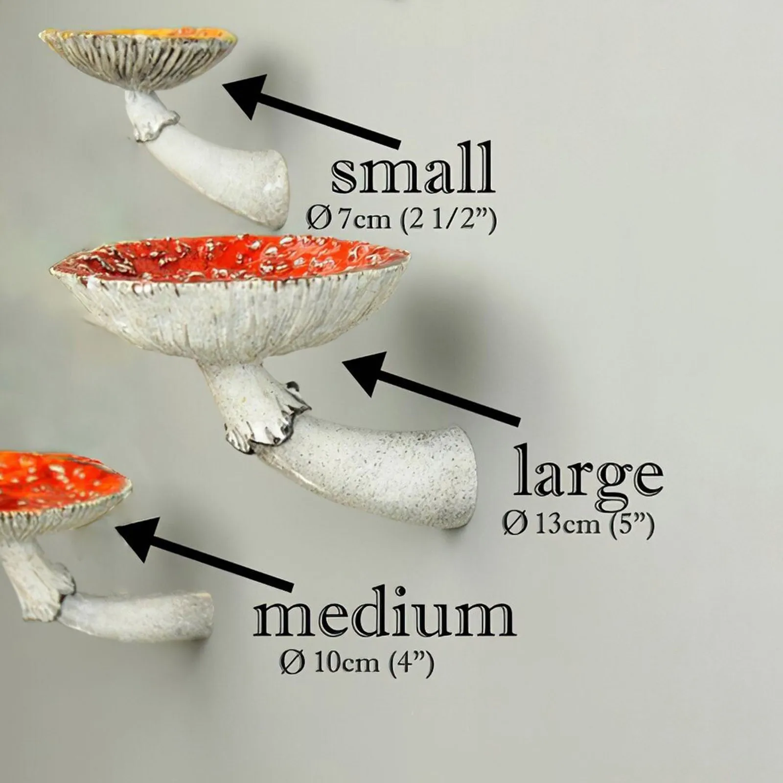 Mushroom Hanging Shelf Resin Floating Shelf Amanita Mushroom Shape Gift Wall Hanging Decorative Shelves repisas flotantes pared