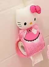 Sanrio Anime Hello Kitty Toilet Seat Cushion Three Pieces Set Restrooms Universal Winter Household Plush Toilet Seat Cover gift - AliExpress 