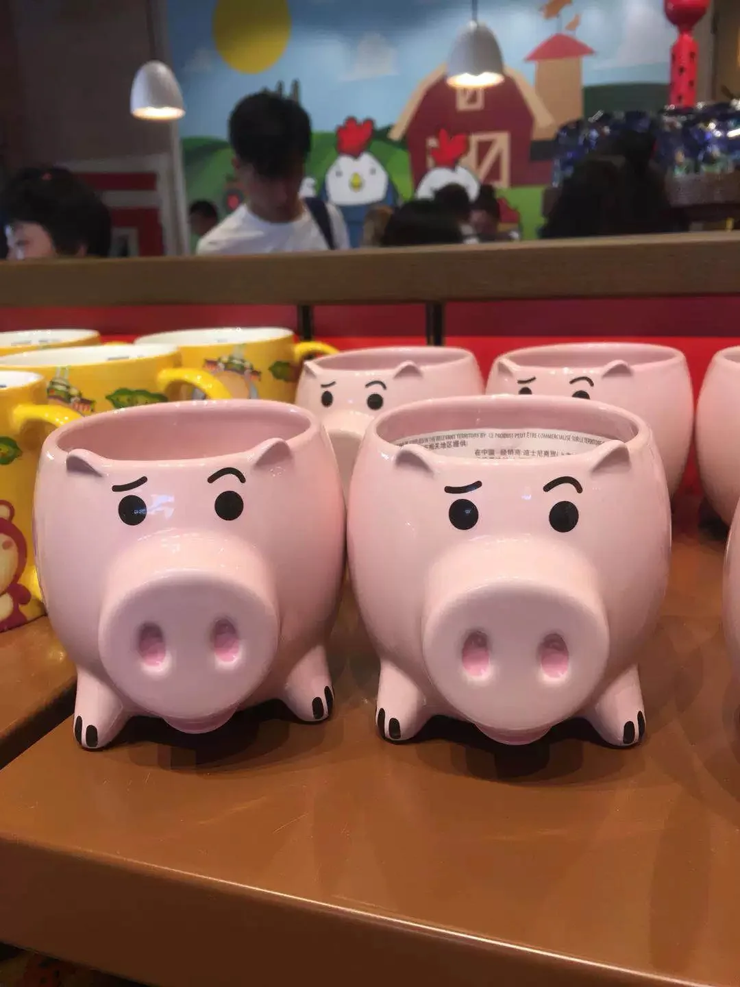 

Disney princess girls Buzz Lightyear Cartoon ceramic mug kids boys Action Figures