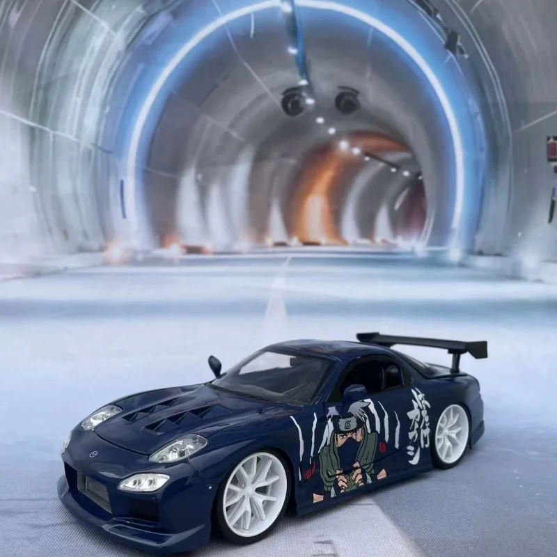 

Jada 1/24 Fast & Furious Livery Rare version Mazda RX7 model Collection for a child's birthday present