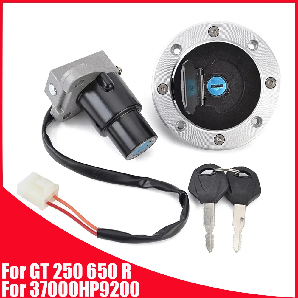 Llave de encendido y tapa de combustible para Hyosung GT250R GT650R GT650S GD250R GT250 GT650 37000HP9200 GT 250 650 R 250R 650R