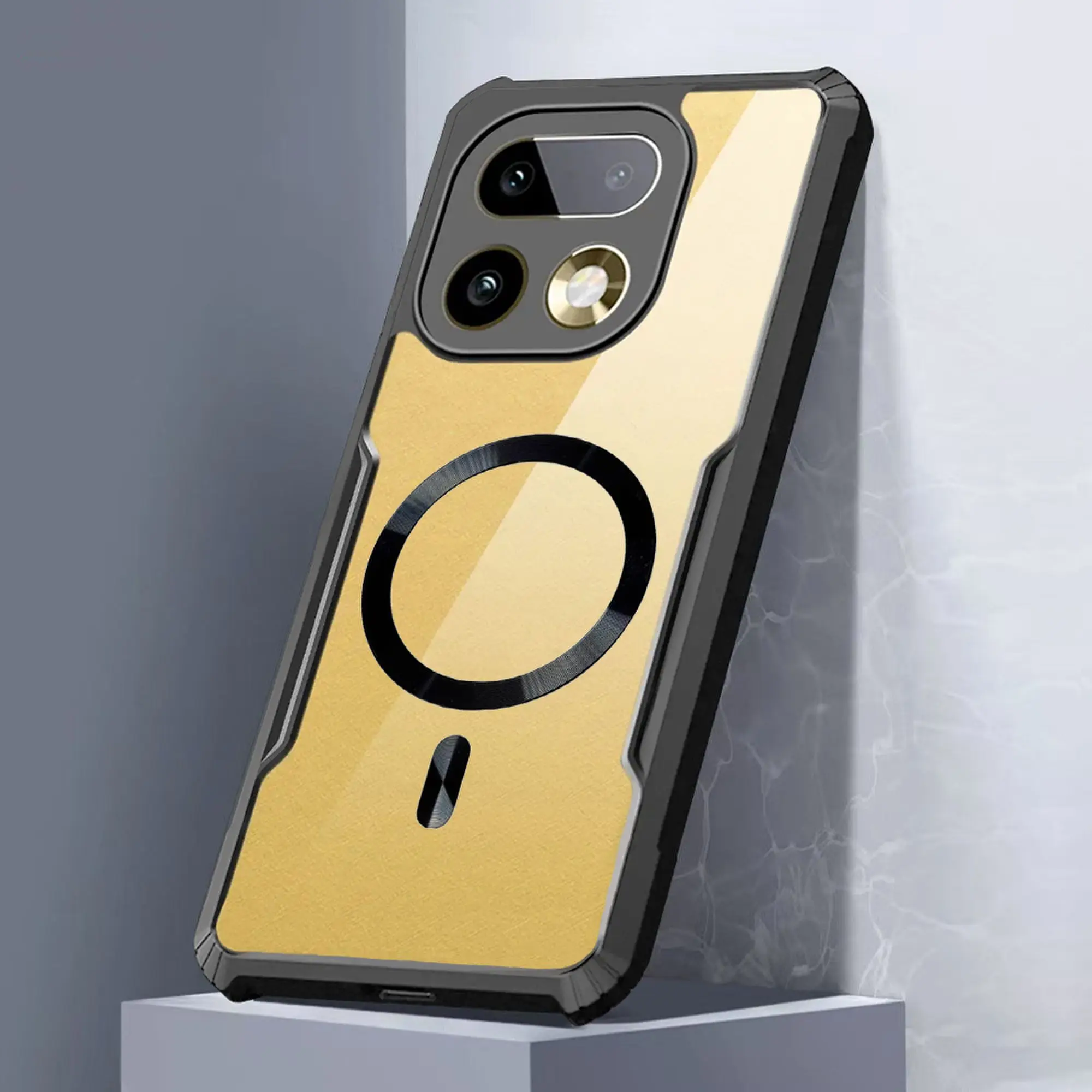 Colorful Magnetic Phone Casing For OPPO Realme 16 16T 15T 15 Pro Plus Cover Ultra Thin Durable Scratch Proof Acrylic Case SRK-14