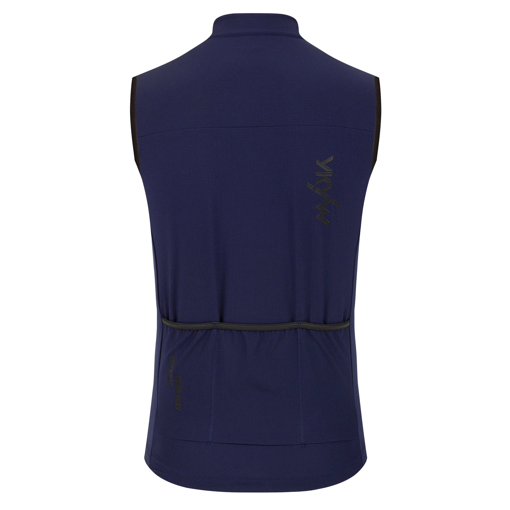 YKYWBIKE Herren Radsport Gel-Isolierte Thermofleece Fahrrad-Windjacke Ärmellose Fahrradweste Winddicht Wasserdicht für Radfahren – Detail 19