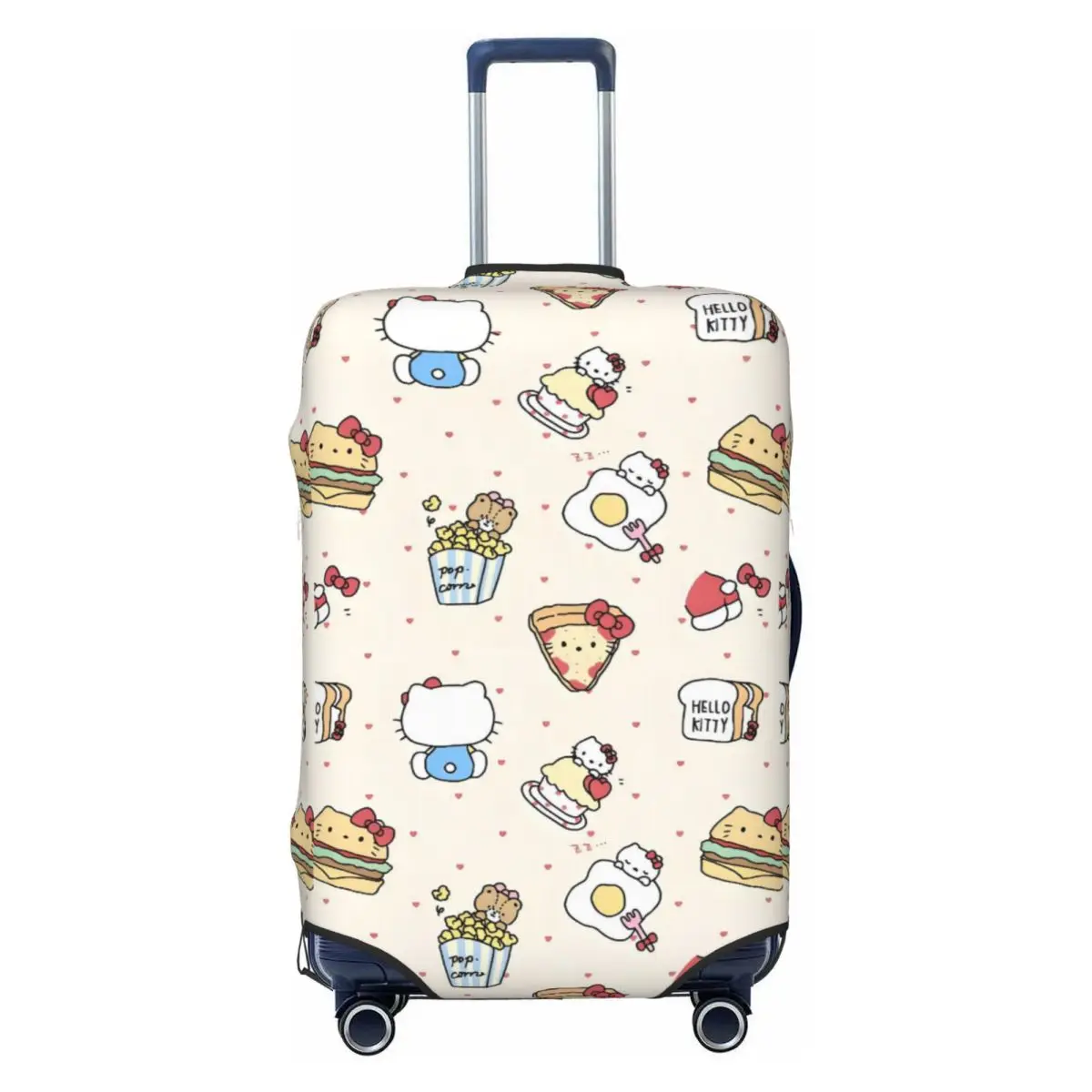 

Custom Cat-Cartoon Luggage Cover Funny Anime Cartoon Suitcase Protector Covers Suit For 18-32 inch