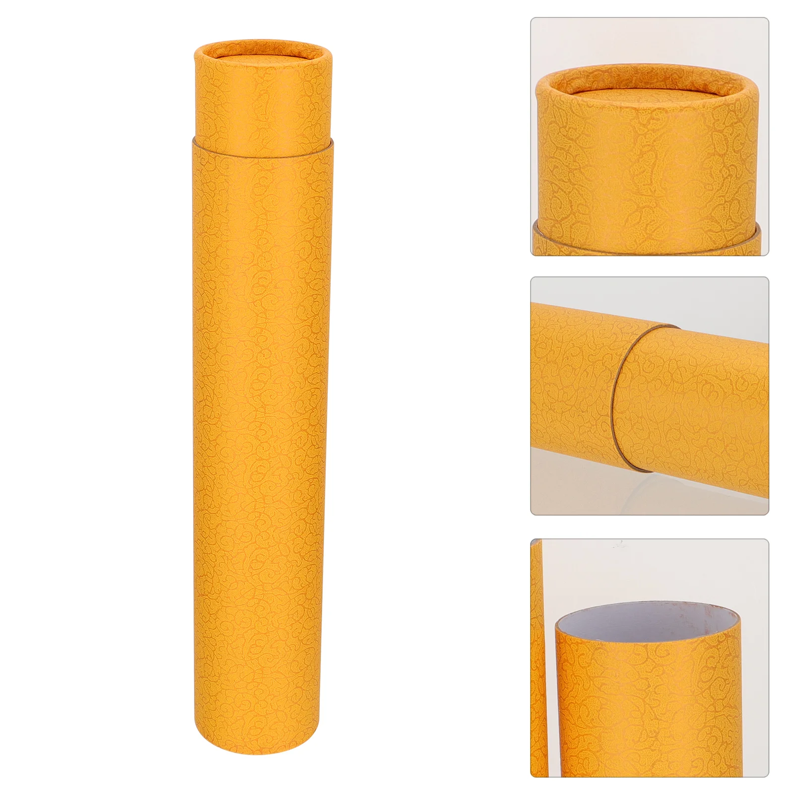 

Pull-out Poster Tube Portable Artwork Storage Staple Expandable Paper Documents