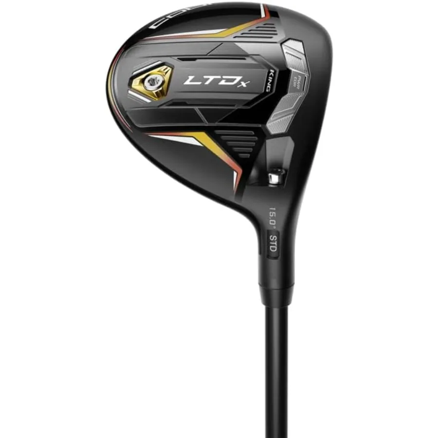 2022 LTDX Men's Fairway Matte BlackGold Golf Clubs لأداء مثالي على الدورة مع دقة محسنة ومسافة Co #1