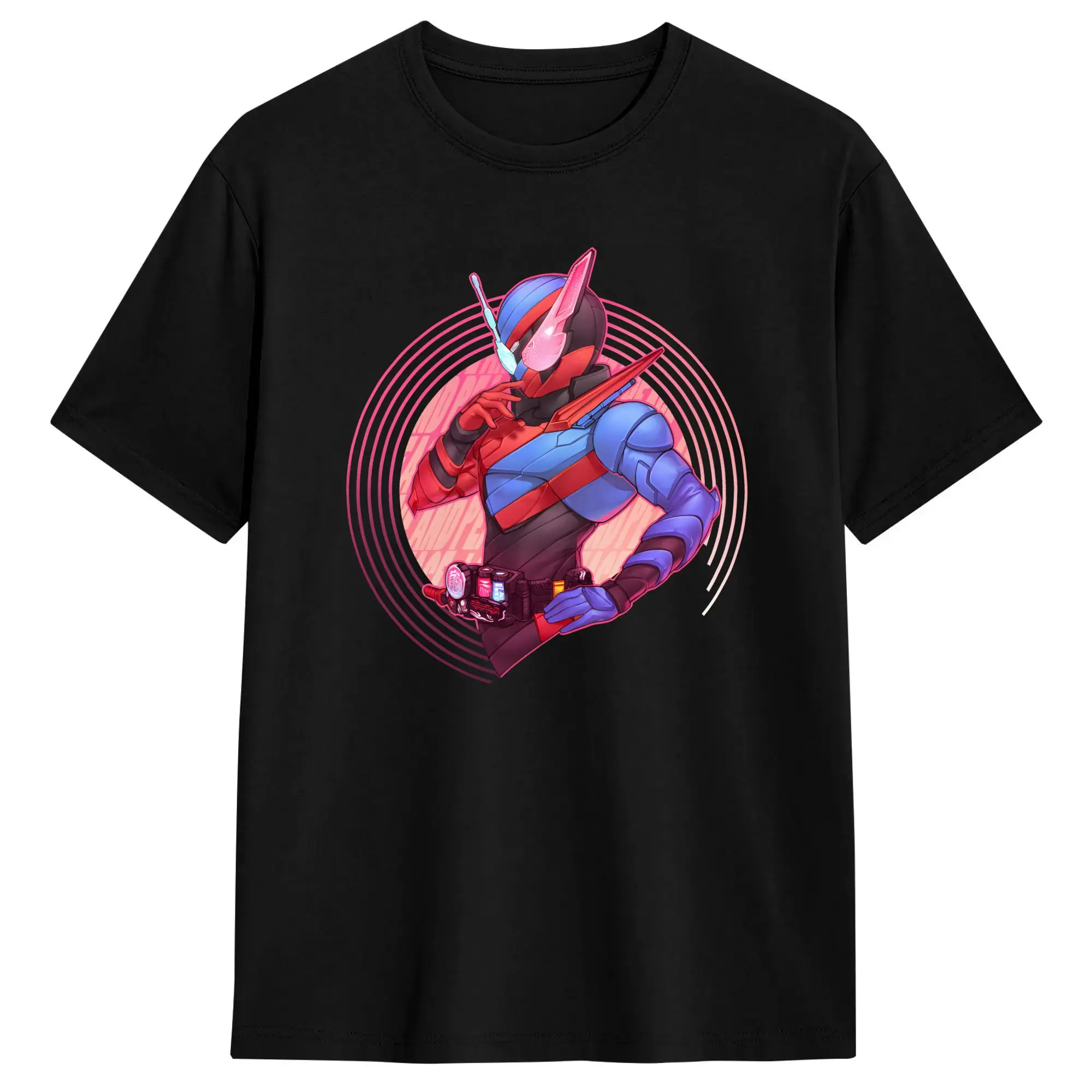 Kamen Riders T Shirt Summer Build Love and Peace Cotton T Shirts For Man Novelty Design Tee Shirt Short-Sleeved Classic Tees