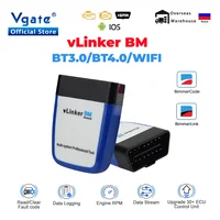 Escáner OBD2 Vgate vLinker BM+ ELM327 V1.5, herramienta de diagnóstico BLE con monitorización en tiempo real para BimmerCode ELM 327 iCar Pro mejorada