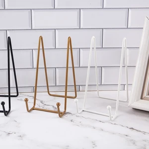 Gian hàng màn hình Iron Art Revista, đĩa giá, mảng bám, bát, khung ảnh, ảnh, sách giữ, trang trí nhà, tấm bàn, 1PC 10 Tấm bảng bán hàng chính - 3