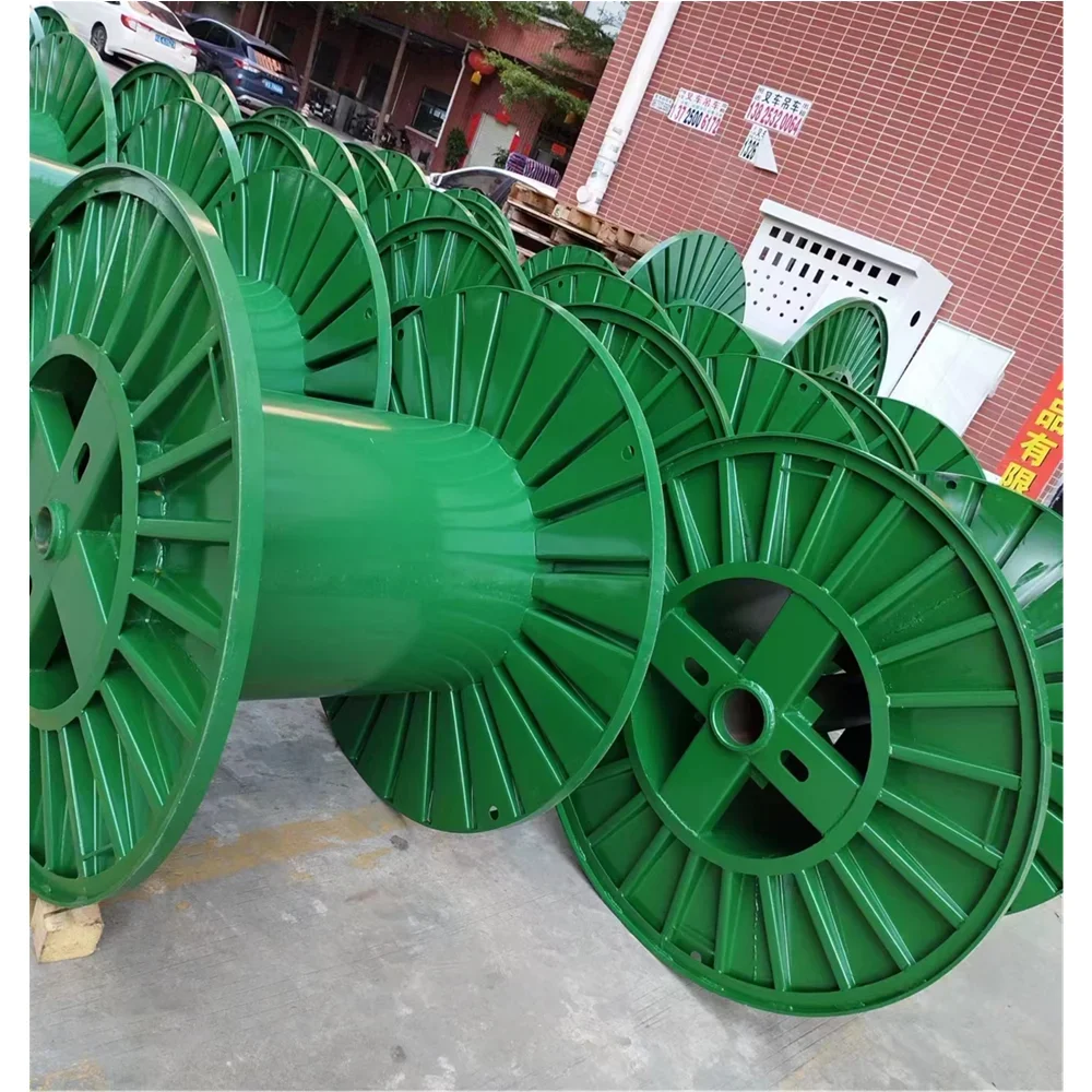 Пустая катушка для катушки, кабельная бобина для лома, металлическая медная проволока, катушка для изготовления кабелей, машина премиум-класса