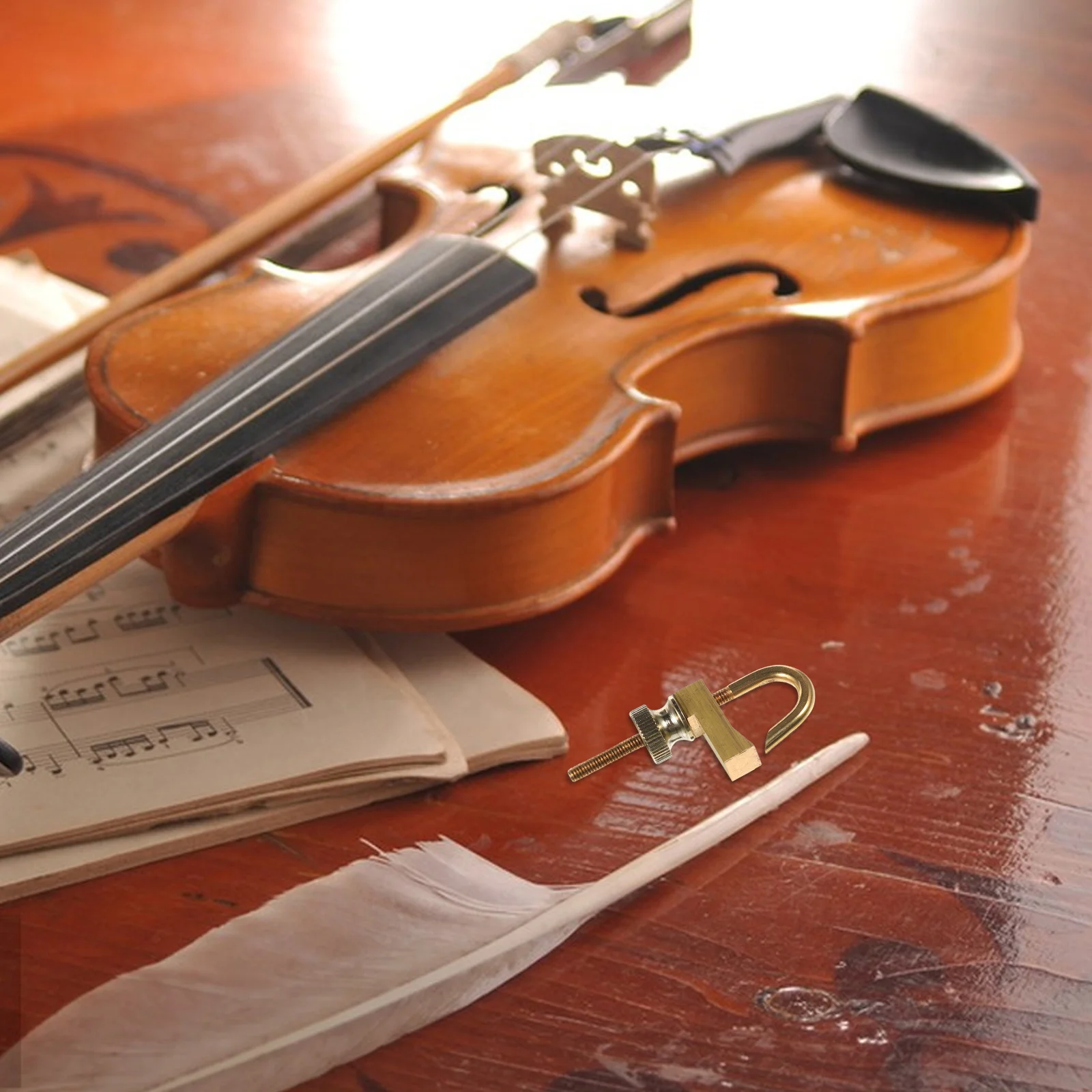 

Violin Crack Clamp Tool for Professional Luthier Repair Violin Panel Crack Holding Clamp Music Instrument Luthier Repair Tool