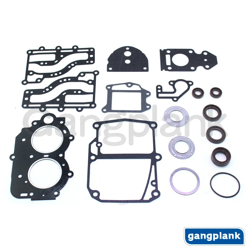 63V–W0001–02 for Yamaha 2-stroke 15 HP Outboard Power Head Gasket Paper Cylinder Gasket Repair Kit 63V-W0001-02