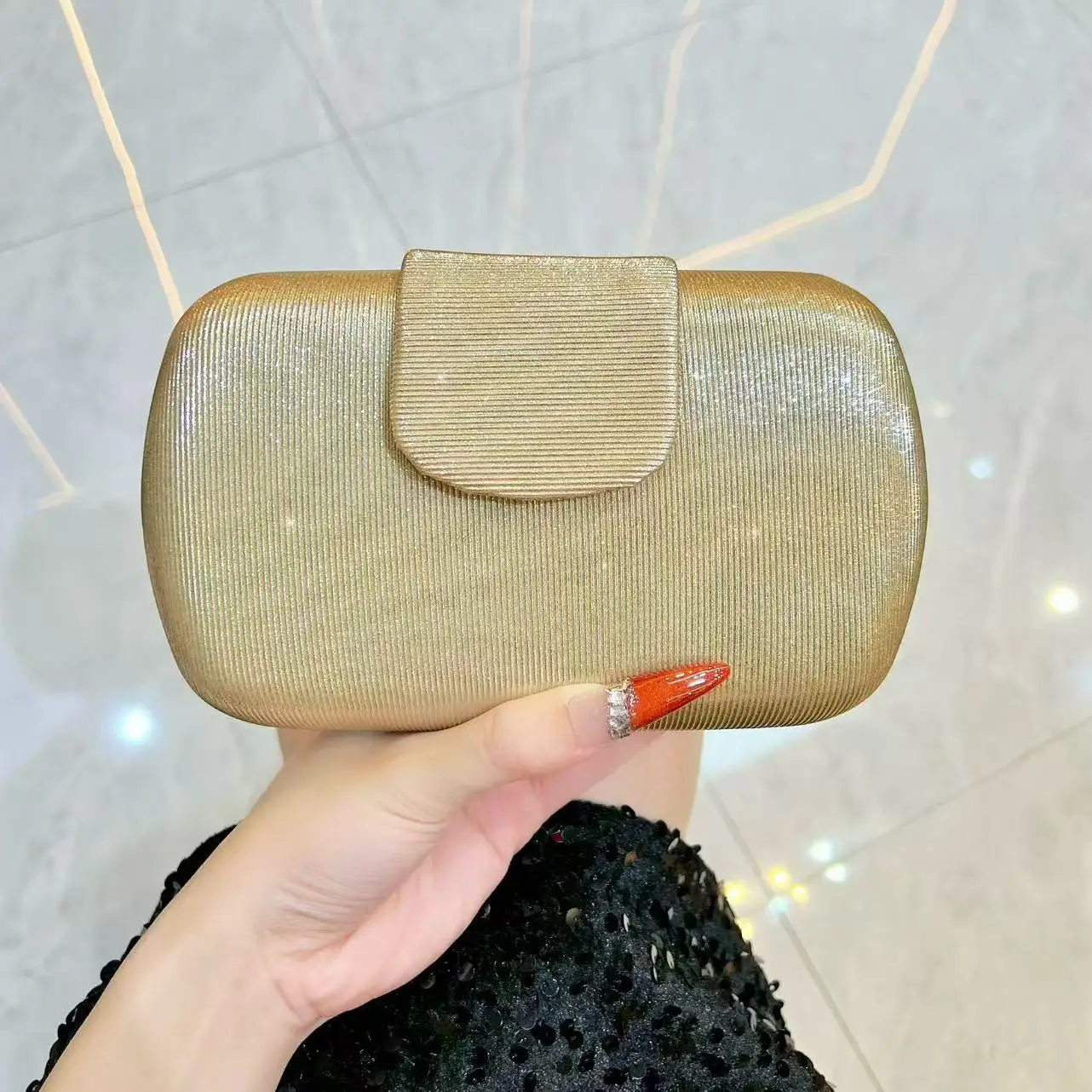 

Shoulder Oblique Span Wedding Bridesmaid Bag Luxury Evening Purse For Women