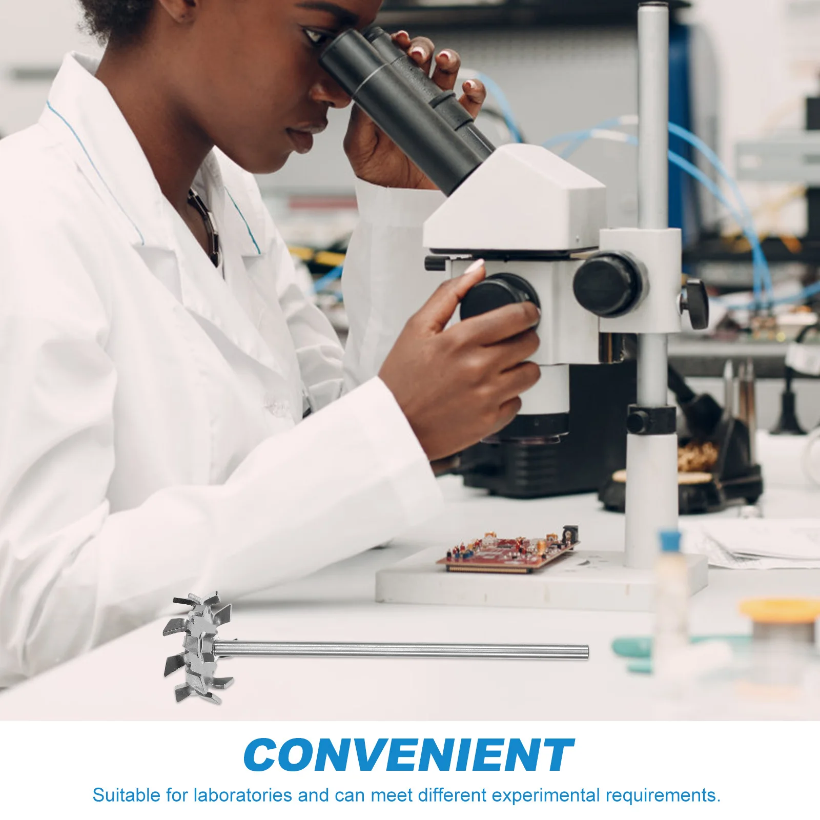 

Stainless Steel Stirring Paddle Lab Mixer Stir Blade Chemistry Stirring Paddle Lab Stirrer Laboratory Tool Mixing Stirrer