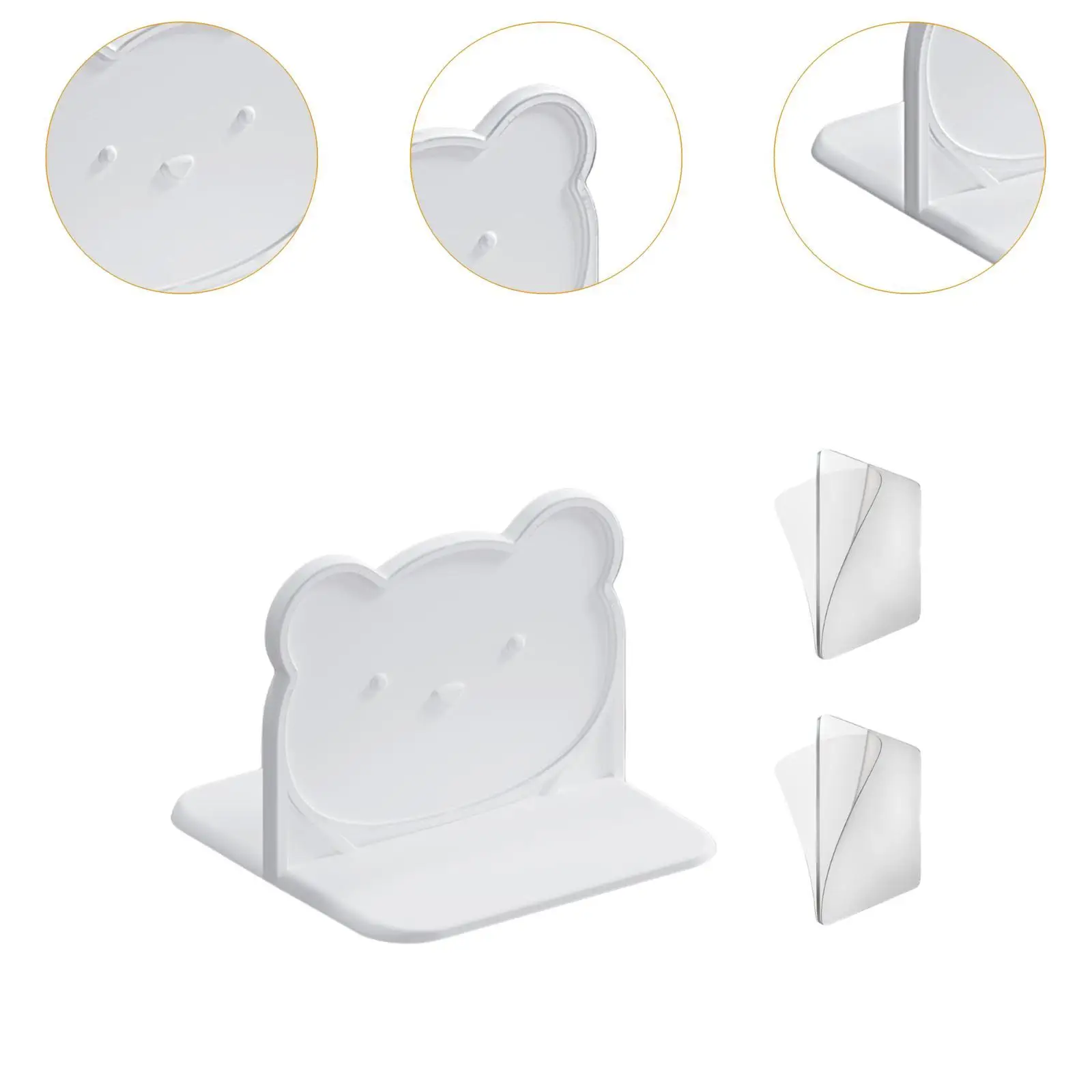 Baby Playpen Stabilizer Suction Pad Anti Tip Removable Anti Slip Playpen Stand Support for Furniture Home Bookshelf Wall Dresser