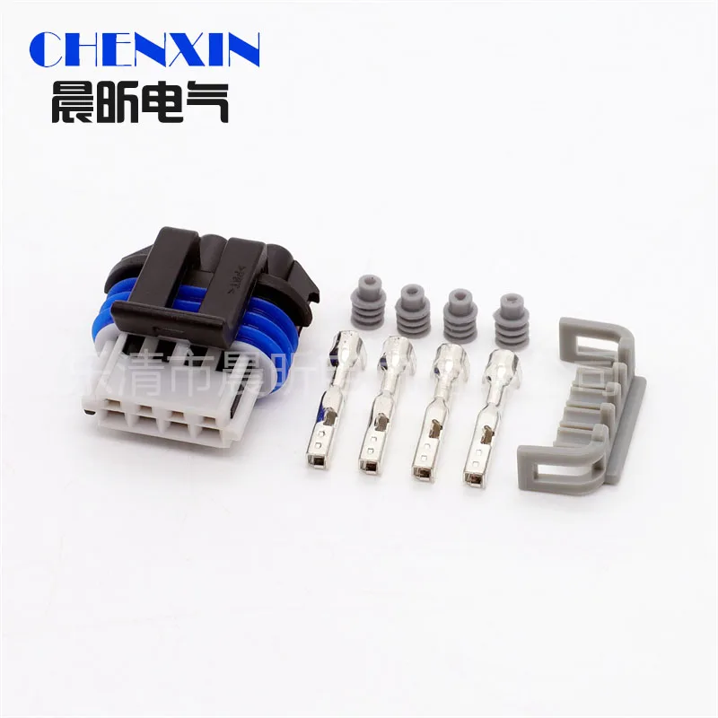 

car accessory 4pin plug 15439568 15413116 waterproof wiring electrical cable harness connector with terminals and seals