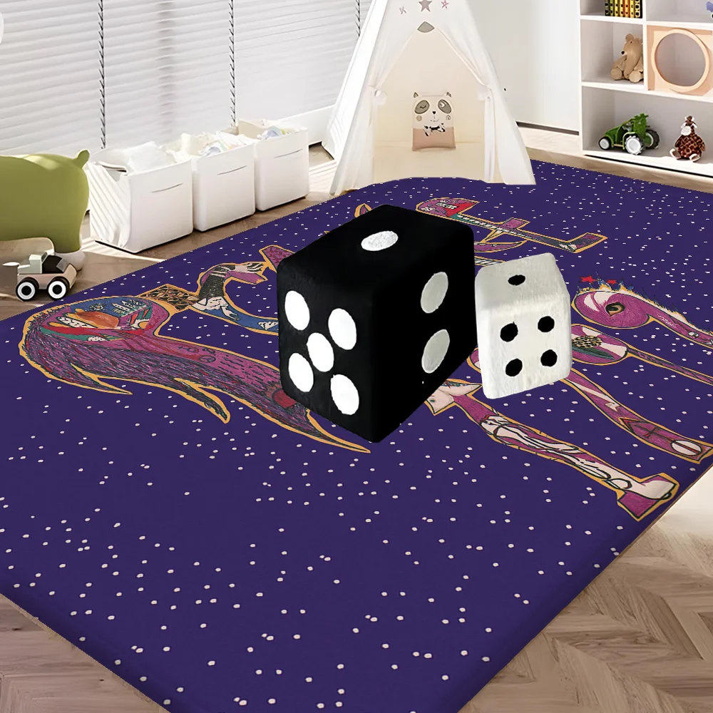 Singer Prince Purple Rain Kitchen Mat Cheaper Anti-slip Modern Living Room Balcony Printed Modern Home Decor