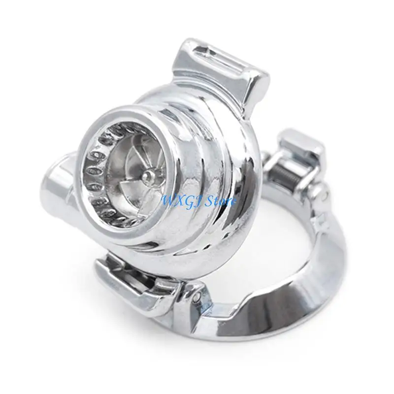 

37JE Stylish Rotating Engine Start Stop Button Cover Scratch Proof Zinc Alloy Rings
