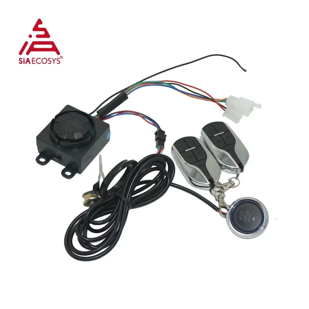 One Button Start Ignition Kit with Key Anti-Theft Specifically Matched for Votol Controller for Electric Scooter E-Motorcycle