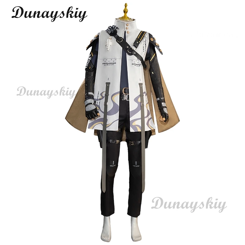 Game Wuthering Wave Qiushui Costume Uniform Chrismas Comic Con Role Play Outfits Party Boy Men's Qiu Shui Customized