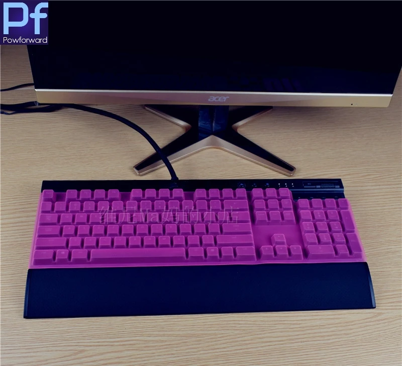 Desktop PC keyboard covers Waterproof dustproof clear Keyboard Cover Protector Skin For CORSAIR K70 RGB LUX Mechanical Gaming