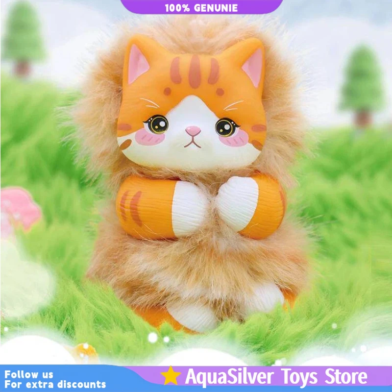 

New Genuine Zhiwan Bobo Cat Blind Box Golden Fruit Cartoon Pendant Mystery Box Bobo Cat Golden Fruit Keychains Keyring Gift Toy