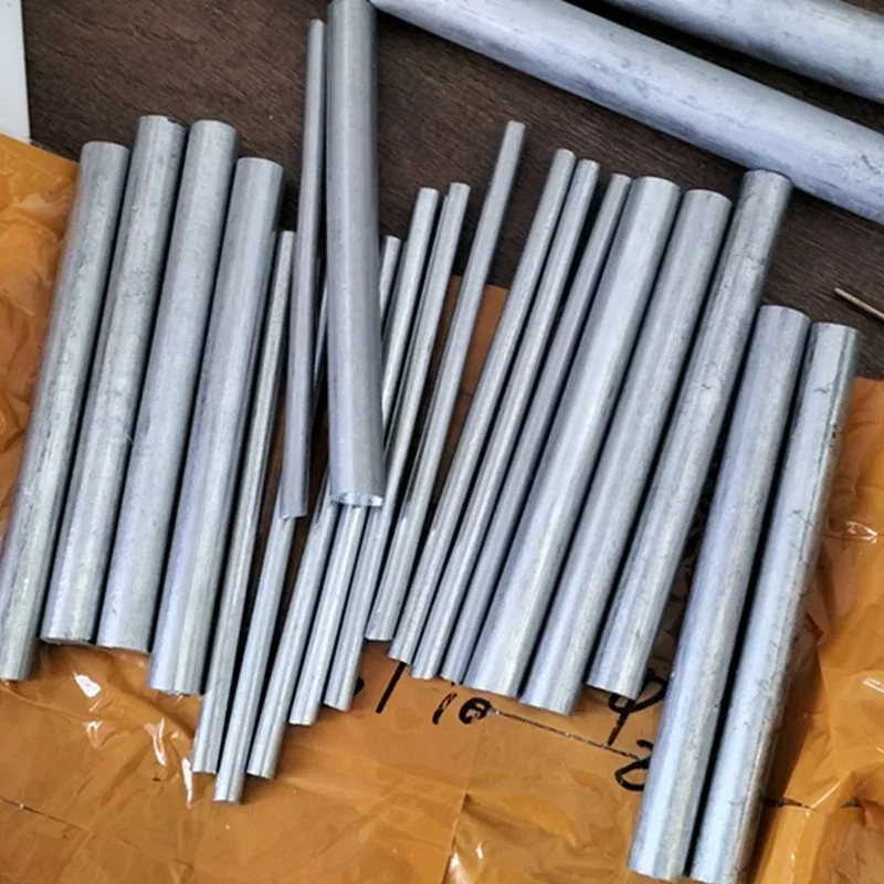 1pcs diameter 2mm to 100mm Zinc Rod High Purity Zn Ingot Round Bar Anode Electroplating customize cut lab diy metal material