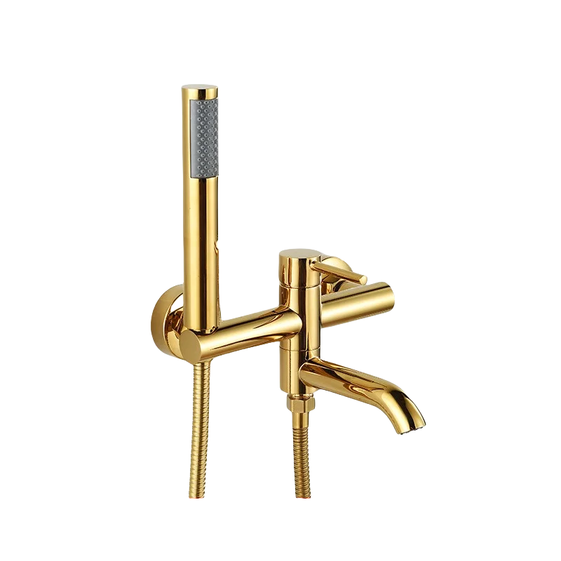 

Bathtub Faucet 180° Rotatable Bath Tap Hot and Cold Water Mix Valve Tub Mixer Tap Single Handle Brass Bathroom Tub Filler